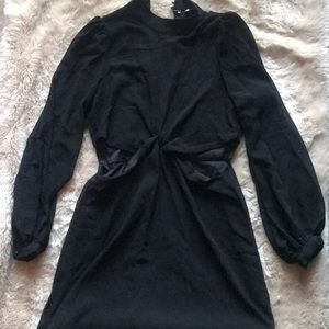 Black dress w/ cut out sides/back